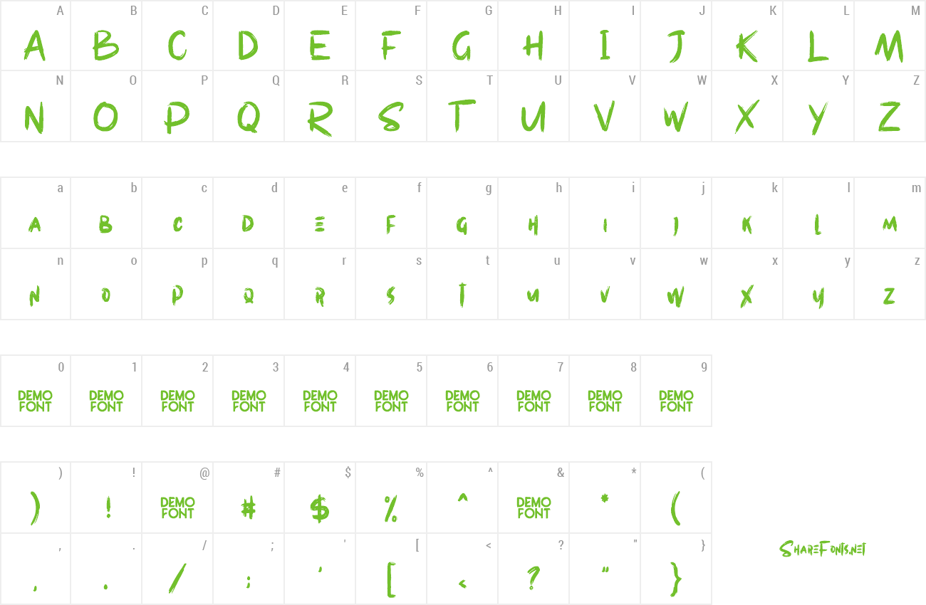 Font Westpart preview